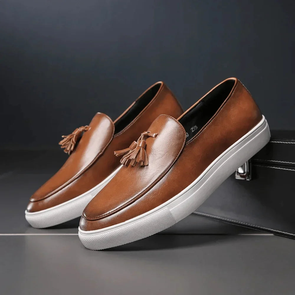 Men's Leather Moccasin Toulouse Azenli