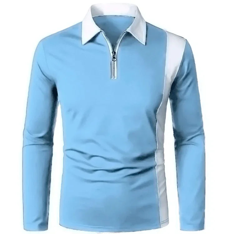 Men's Long Sleeve Polo Shirt Padrony