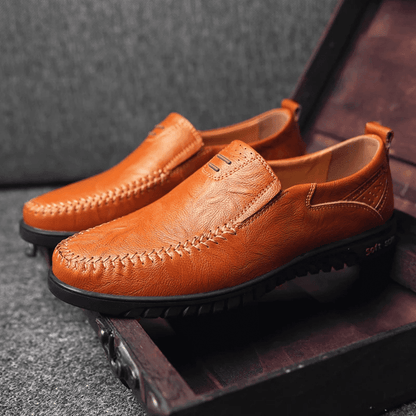 Men's Leather Moccasin Pisa