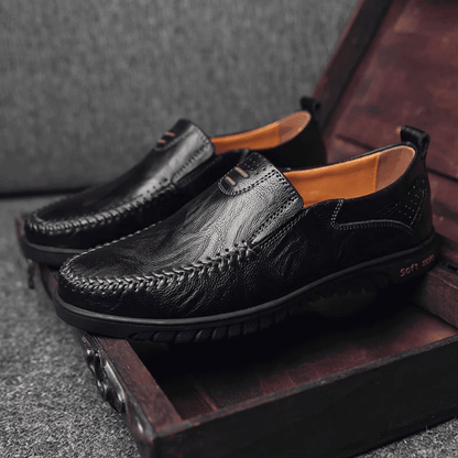 Men's Leather Moccasin Pisa