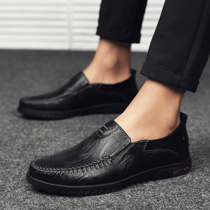 Men's Leather Moccasin Pisa