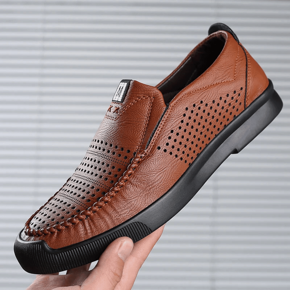 Men's Leather Moccasins Milan