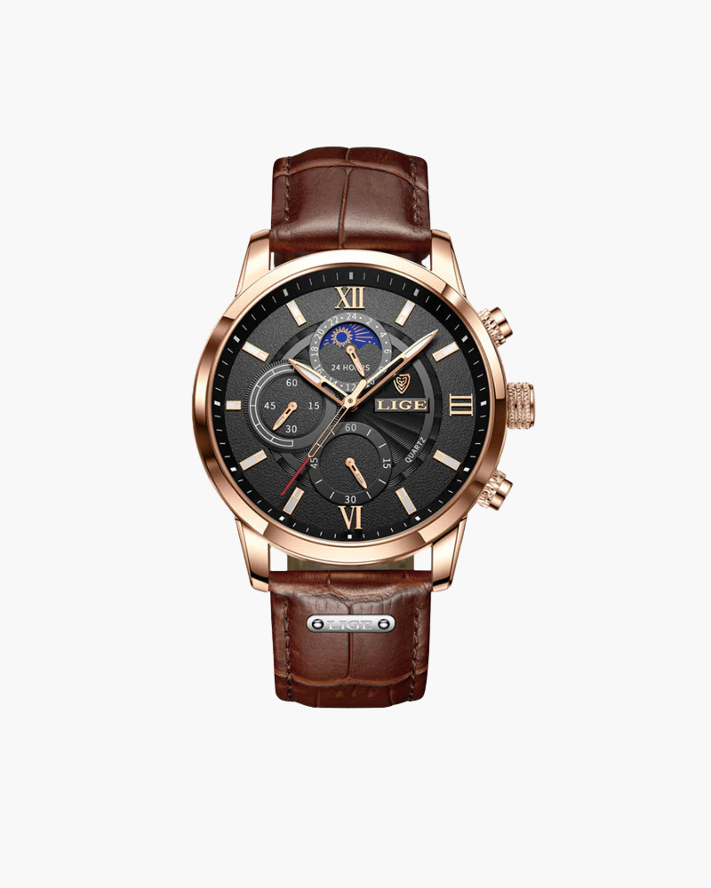 Montre classique Lugano (résistante à l’eau)