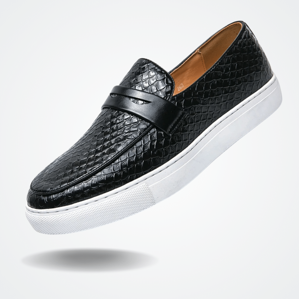 Leather Moccasin Slip On for Men Toulon