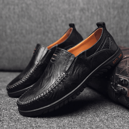 Men's Leather Moccasin Pisa