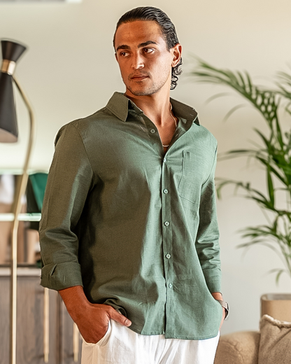 Cape Town – Chemise 100 % lin