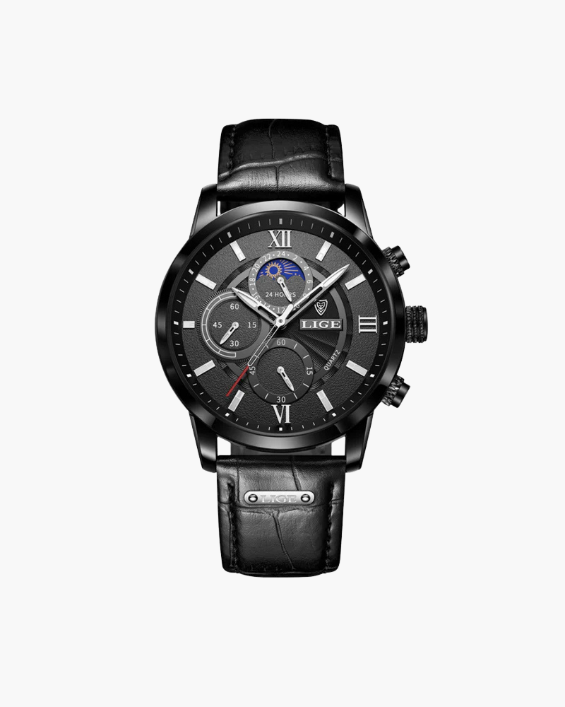Montre classique Lugano (résistante à l’eau)