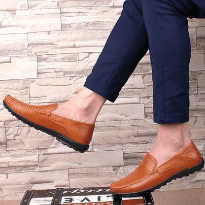 Men's Leather Moccasins Florença