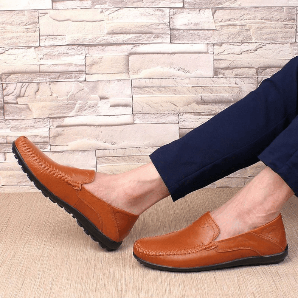 Men's Leather Moccasins Florença