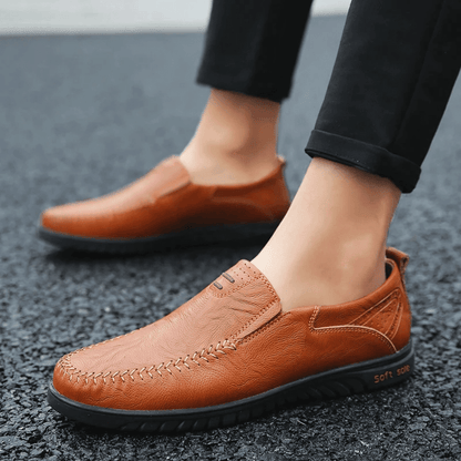 Men's Leather Moccasin Pisa