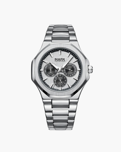 Montre en acier inoxydable (résistante à l’eau)