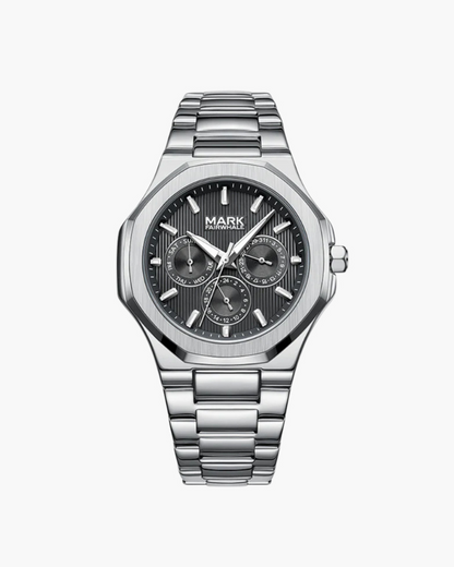 Montre en acier inoxydable (résistante à l’eau)