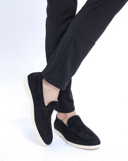 Mocassins en daim