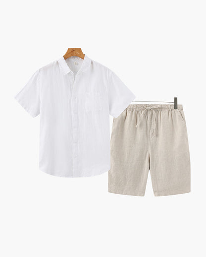 Ensemble en lin (avec short)