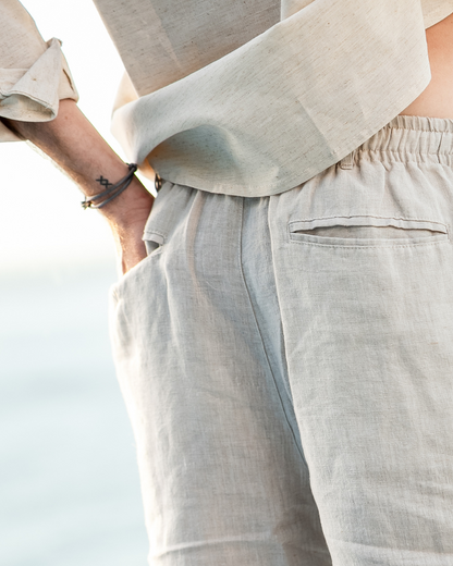 Casablanca – Shorts en lin premium