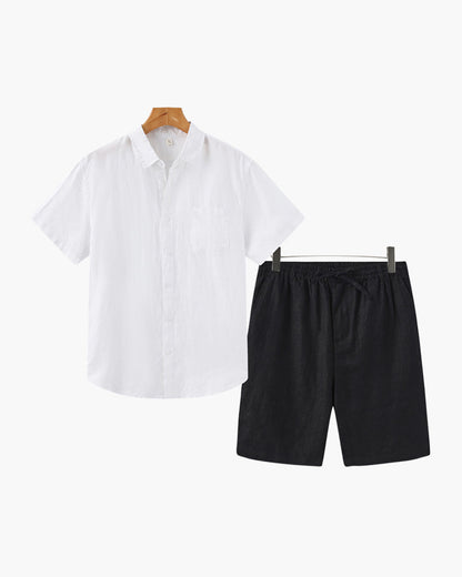 Ensemble en lin (avec short)