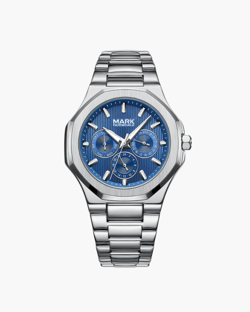 Montre en acier inoxydable (résistante à l’eau)