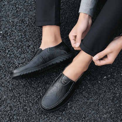 Men's Leather Moccasin Pisa