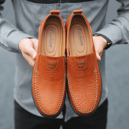 Men's Leather Moccasin Pisa