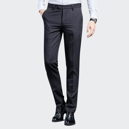 Premium Men's Suit Pants Striped