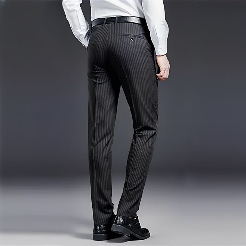 Premium Men's Suit Pants Striped