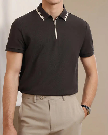 Le polo zippé Ridgeway