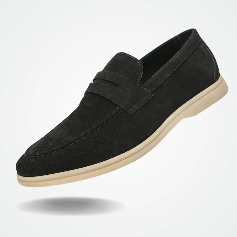 Leather Moccasin Loafer for Men Liverpool Azenli