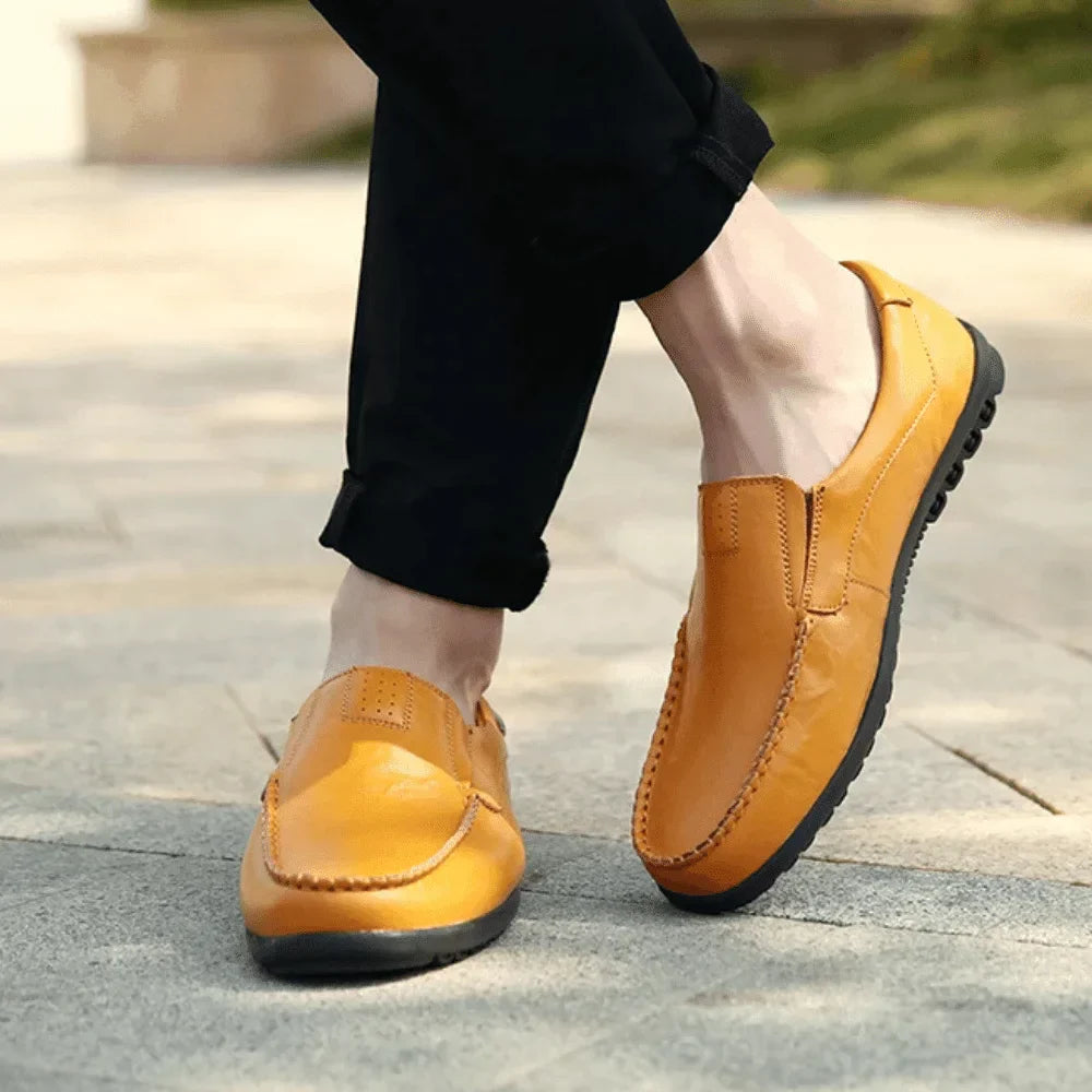Leather Moccasin for Men Azenli