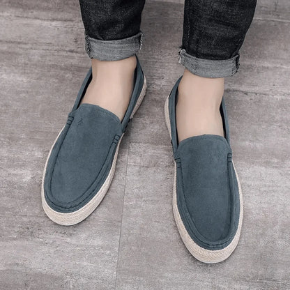 Leather Moccasins for Men Nantes Azenli
