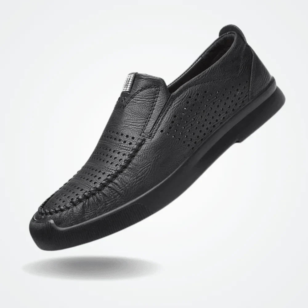 Men's Leather Moccasins Milan Azenli