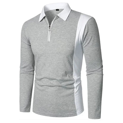 Men's Long Sleeve Polo Shirt Padrony