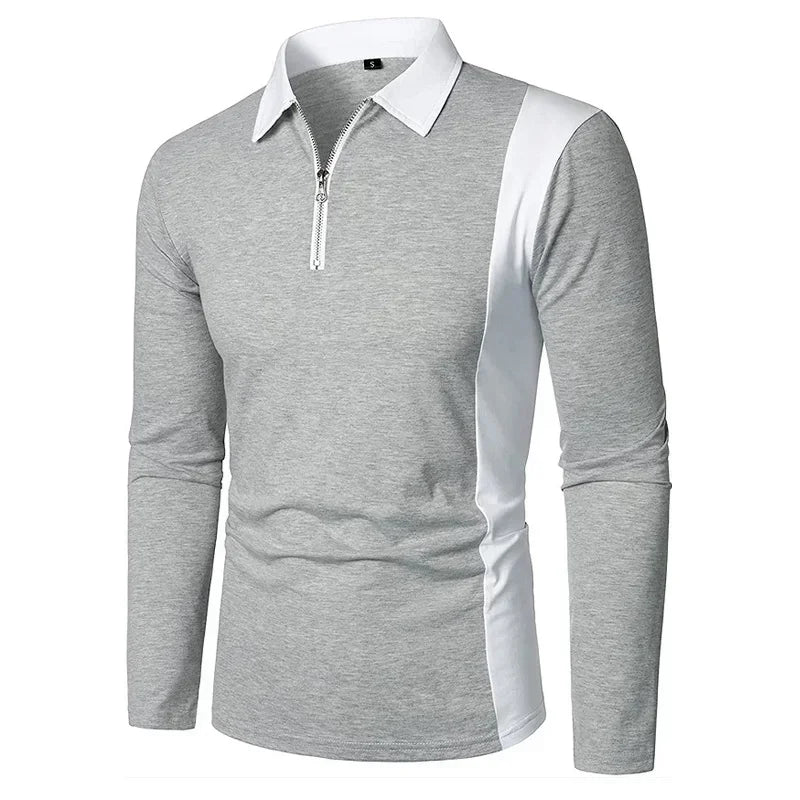 Men's Long Sleeve Polo Shirt Padrony