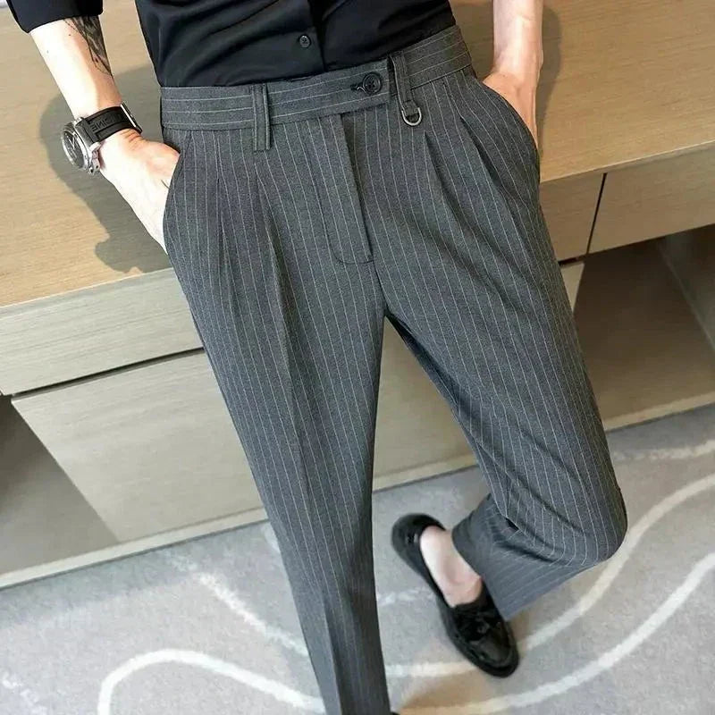 Striped Suit Pants