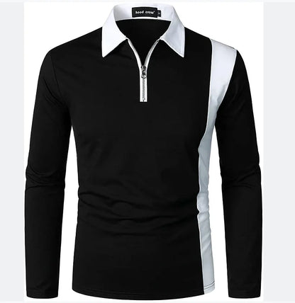 Men's Long Sleeve Polo Shirt Padrony