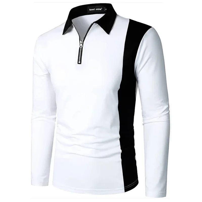 Men's Long Sleeve Polo Shirt Padrony