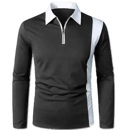 Men's Long Sleeve Polo Shirt Padrony