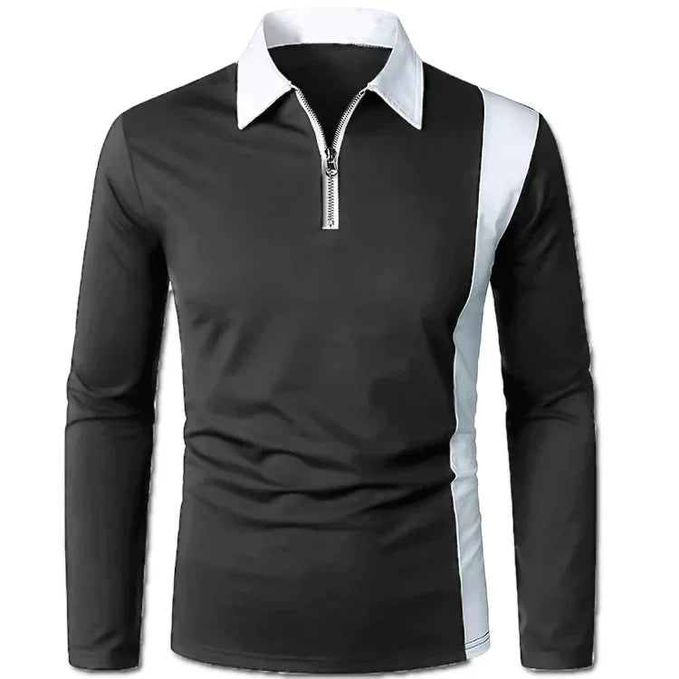 Men's Long Sleeve Polo Shirt Padrony