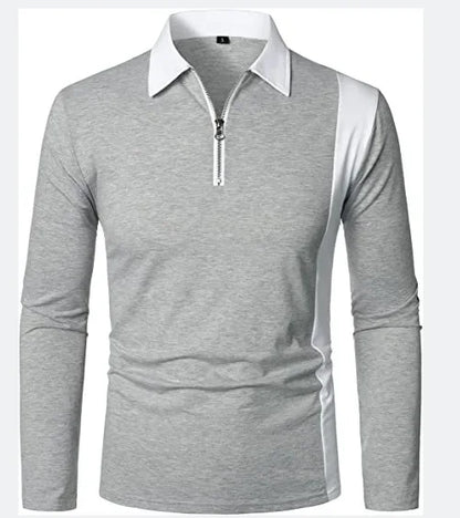 Men's Long Sleeve Polo Shirt Padrony