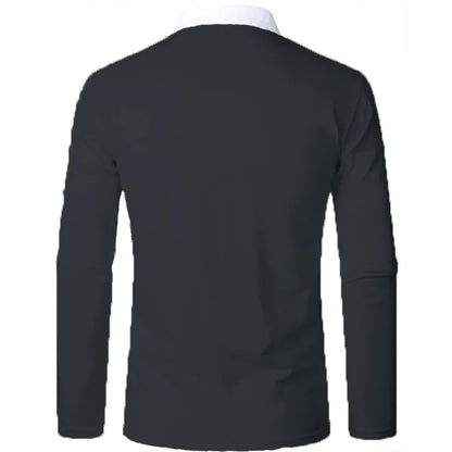 Men's Long Sleeve Polo Shirt Padrony