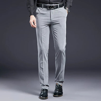Premium Men's Suit Pants Striped