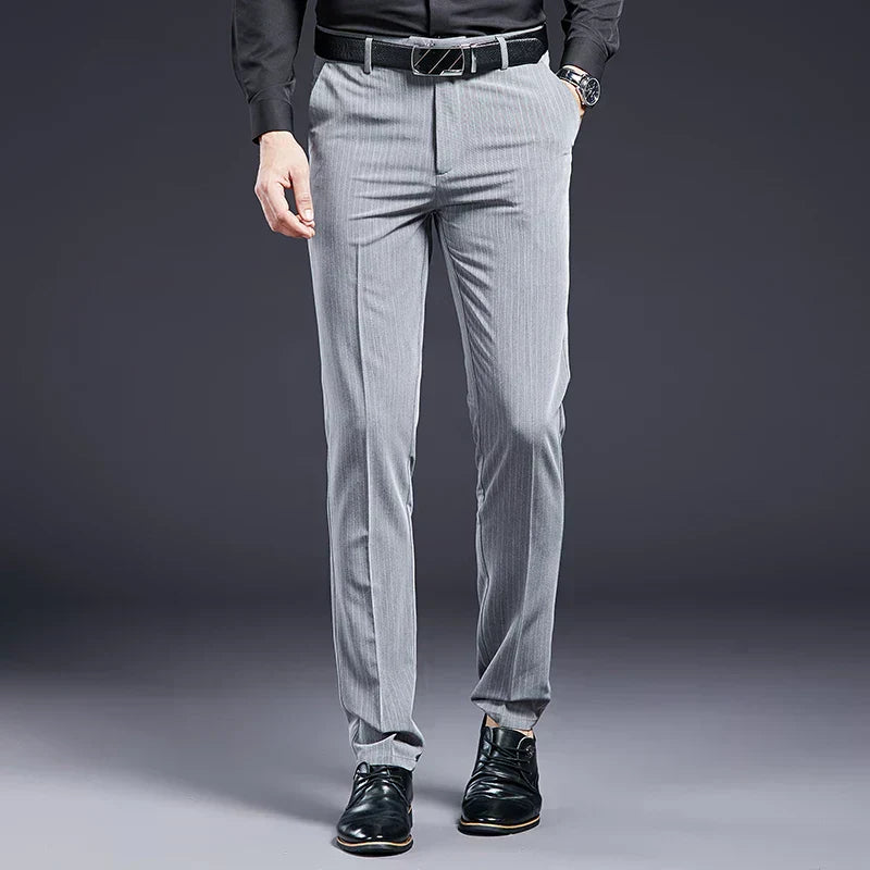 Premium Men's Suit Pants Striped
