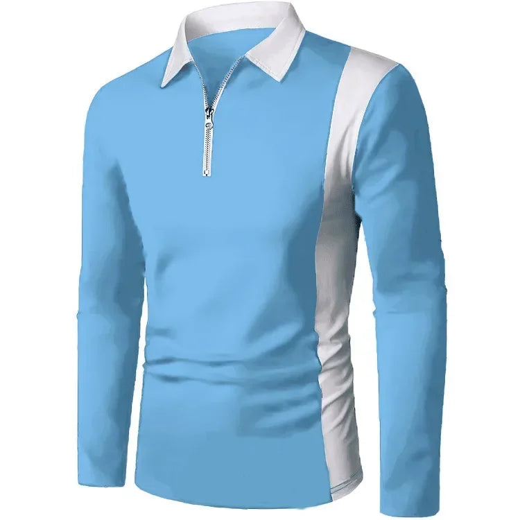 Men's Long Sleeve Polo Shirt Padrony