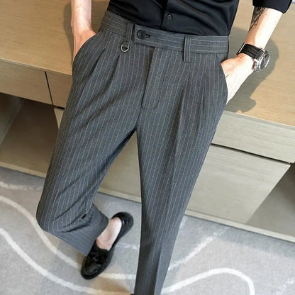 Striped Suit Pants